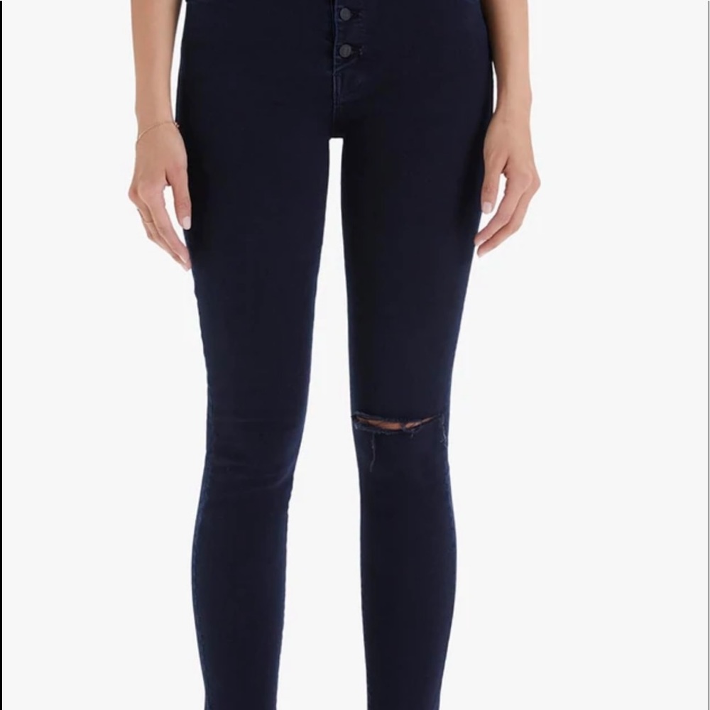 The Pixie Ankle Fray - Holding Hands Tightly ×  1 of 1 
Dark Blue / 26
